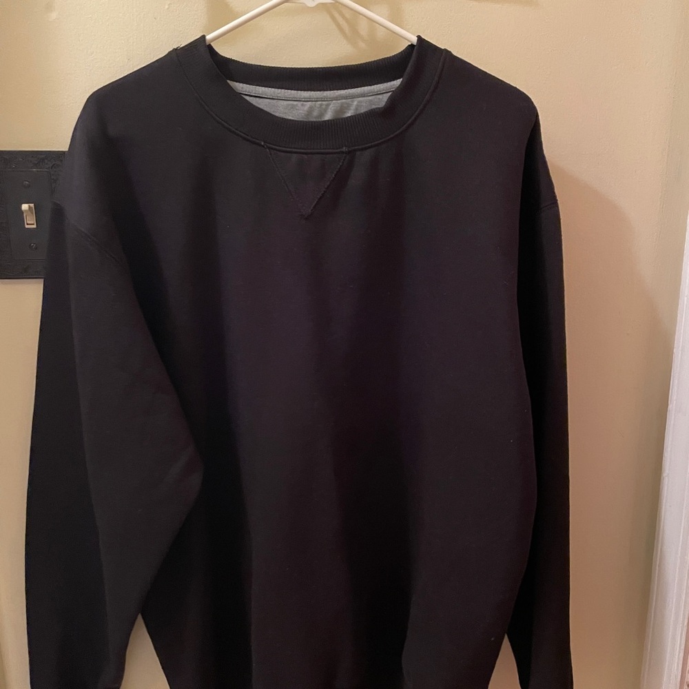 Men’s XL Crew Sweatshirt/ Black / NEW no tags